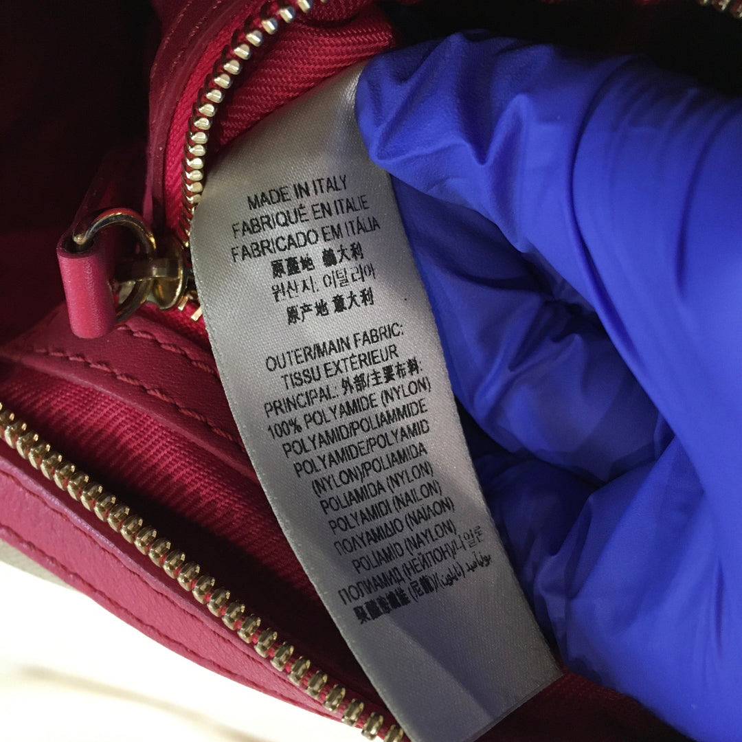 Burberry Pink Check 2ways Boston Bag Sku# 70073