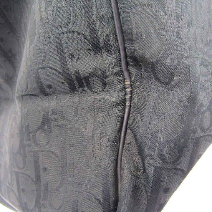 CHRISTIAN Top quality Dior Bowling Handbag in Blue Fabric