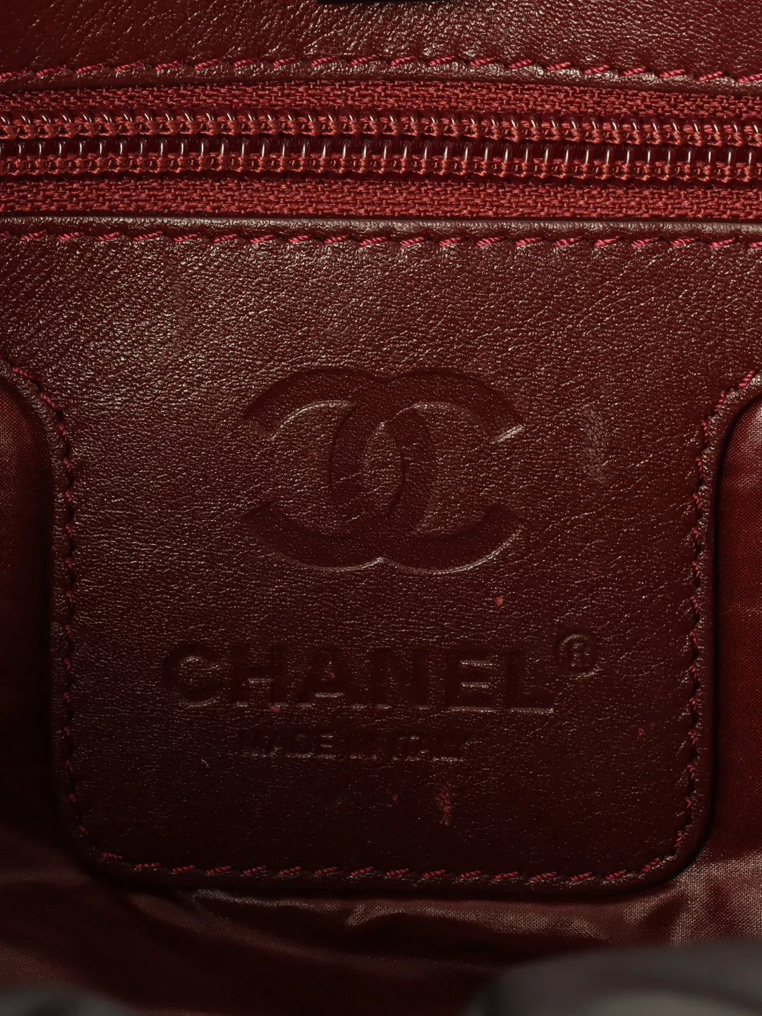 Chanel Around 2012 Made Nylon Coco Cocoon Tote Bag Black