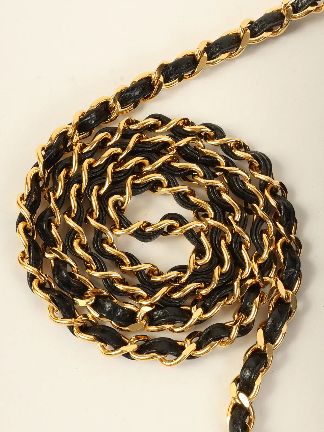 Chanel Around 1992 Made Caviar Skin Cc Mark Stitch Chain Shoulder Bag Black