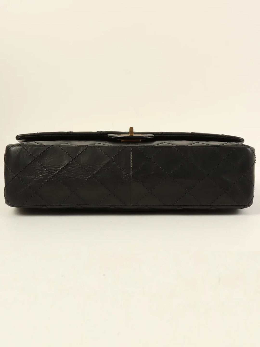 Chanel Around 2005 Made 2.55 Chain Shoulder Bag Black