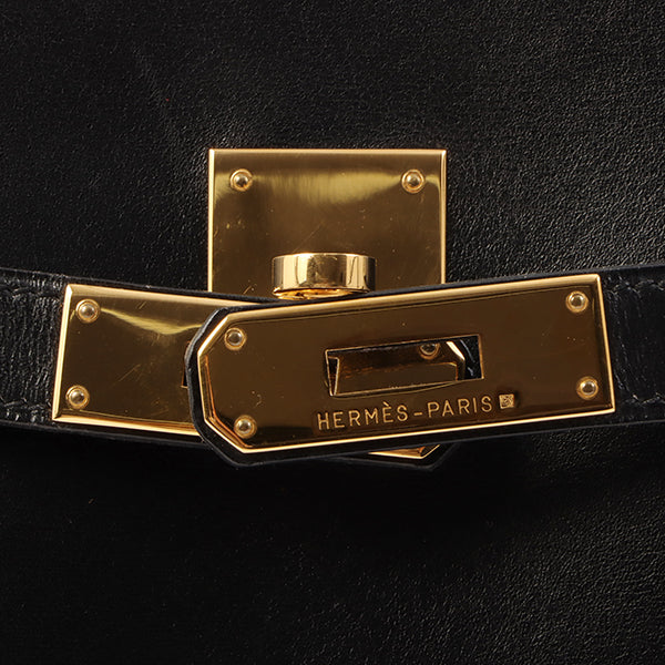 Top quality Hermes 1995 Made Kelly Sports Pm Black
