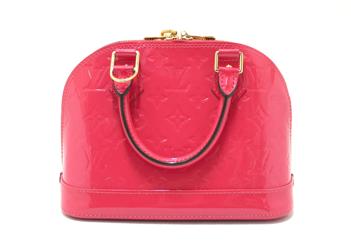 Louis Vuitton Pink Vernis Leather Alma BB Hand/Crossbody Bag