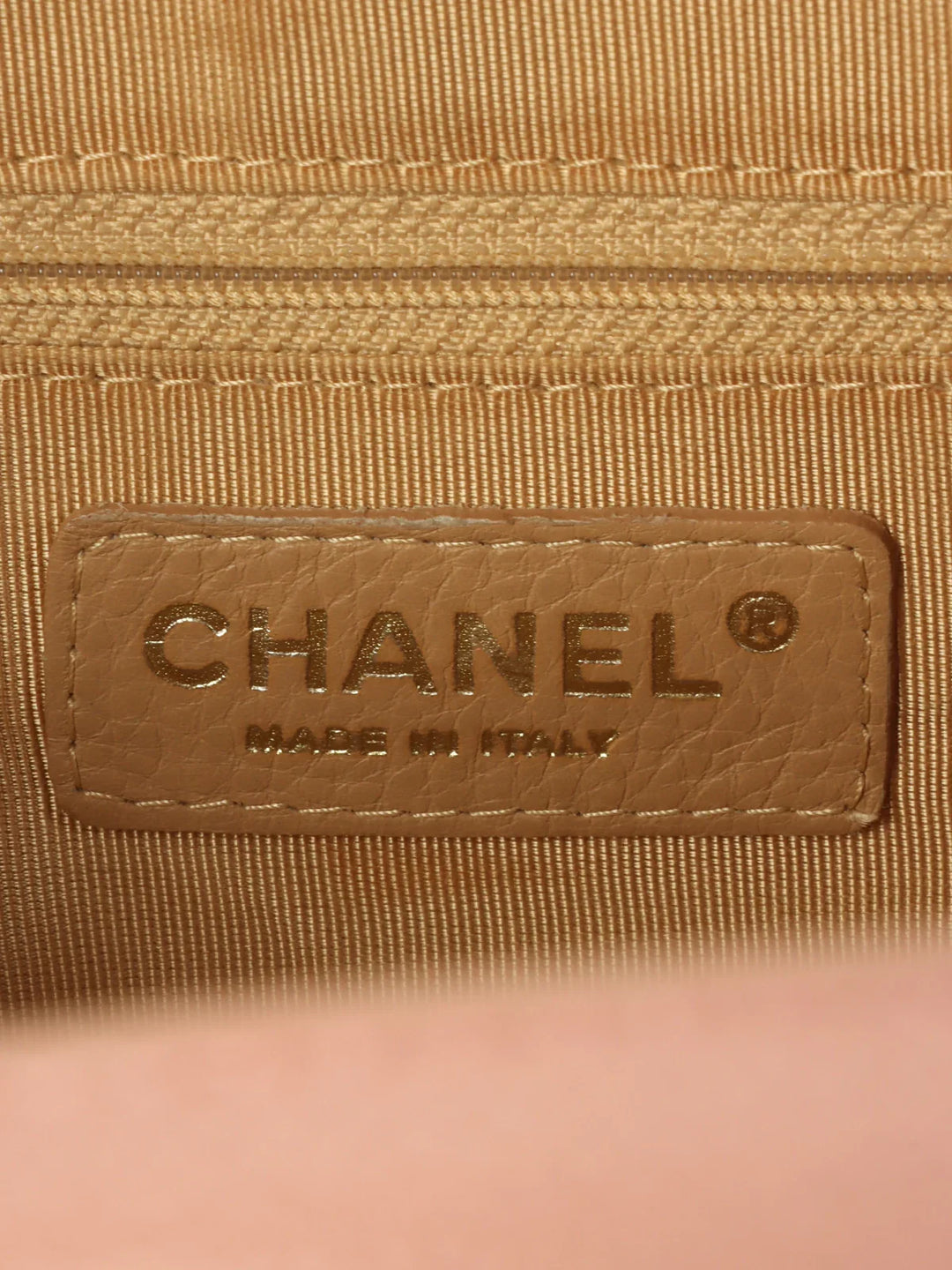 Chanel Around 2003 Made Caviar Skin Cc Mark Mini Boston Bag Pink