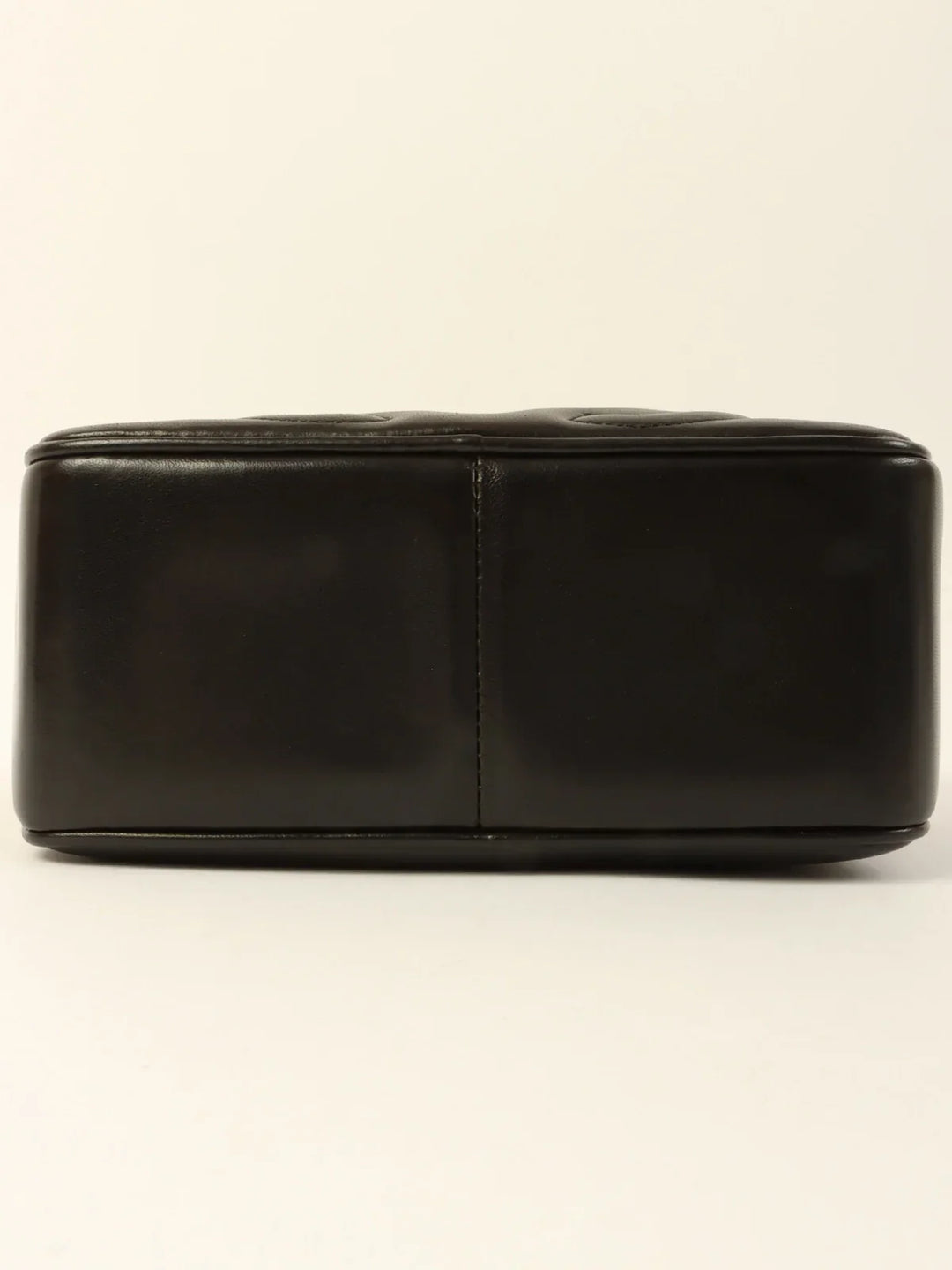 Chanel Around 1995 Made Triple Cc Mark Stitch Tassel Chain Shoulder Bag Black