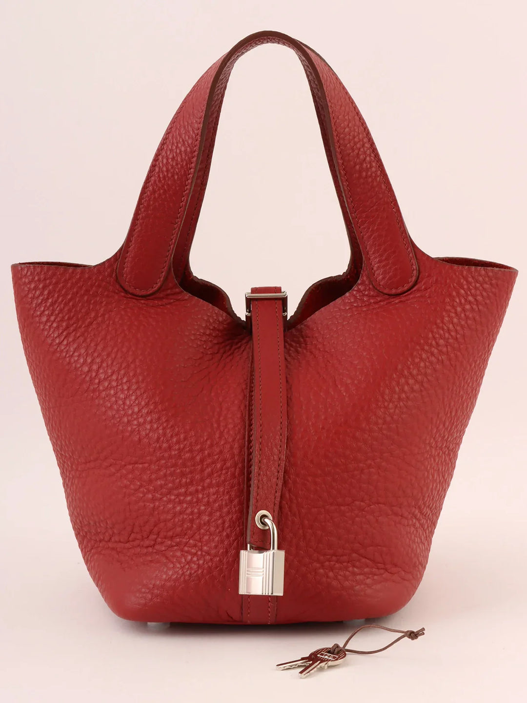Chanel 2010 Made Picotin Pm Rouge Vif