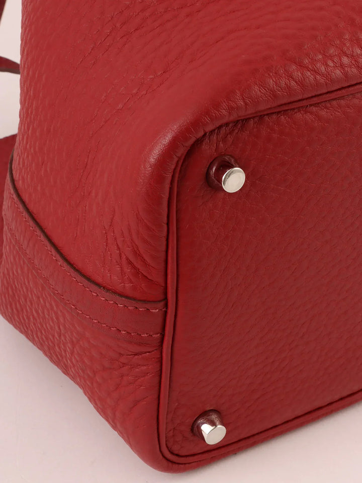 Chanel 2010 Made Picotin Pm Rouge Vif