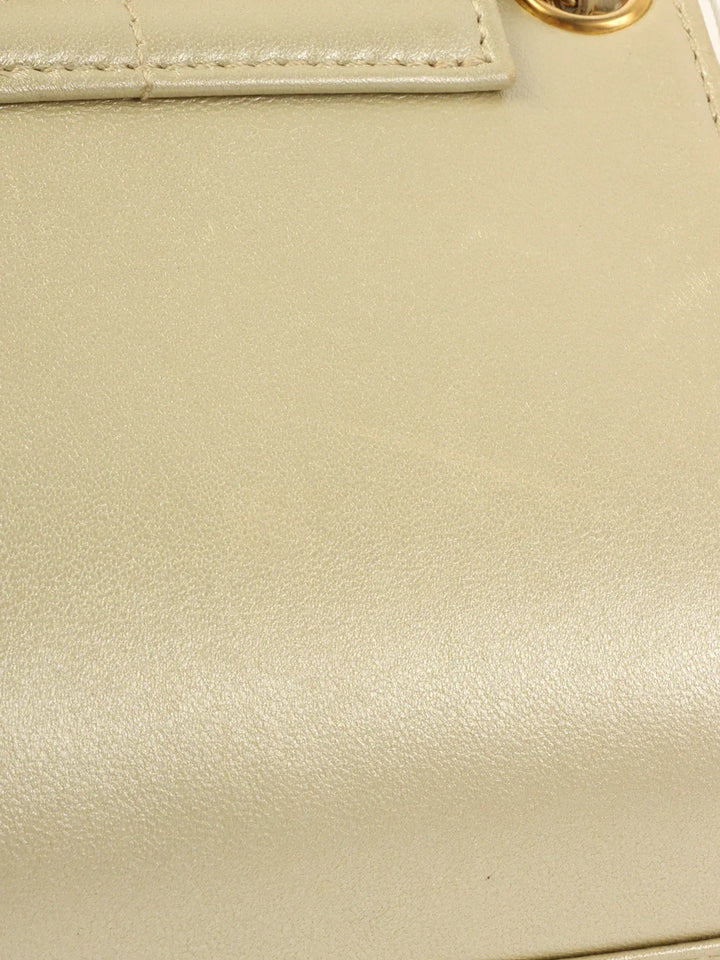 Chanel Around 2001 Made Chocolate Bar 2.55 Mini Chain Bag Champagne Gold