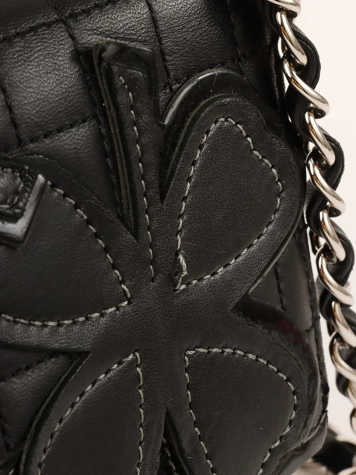 Chanel 2005 Made Multi Motif Chocolate Bar Chain Bag Black