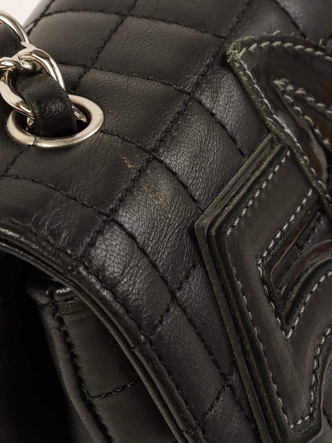Chanel 2005 Made Multi Motif Chocolate Bar Chain Bag Black