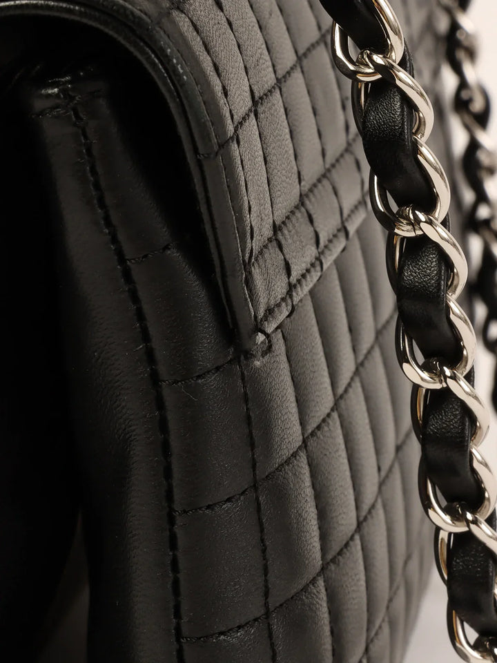 Chanel 2005 Made Multi Motif Chocolate Bar Chain Bag Black