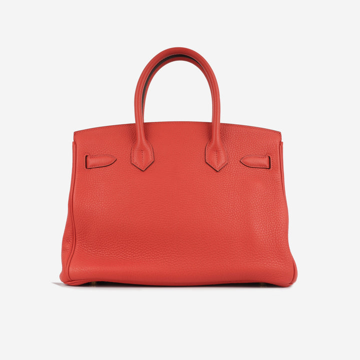 Birkin 30 - Rouge Tomate Clemence