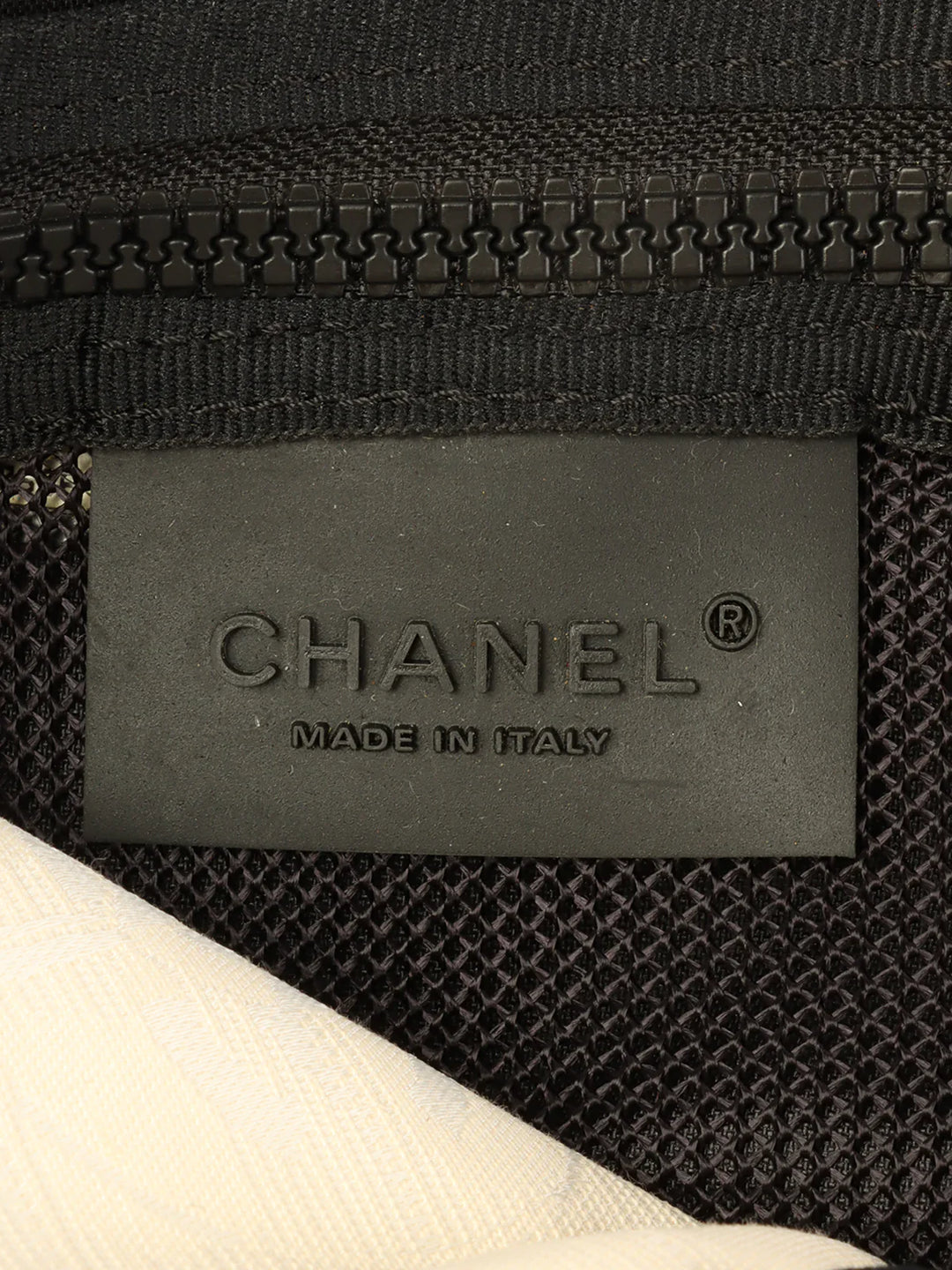 Chanel Around 2003 Made Sport Line Cc Mark Shoulder Bag Black/White