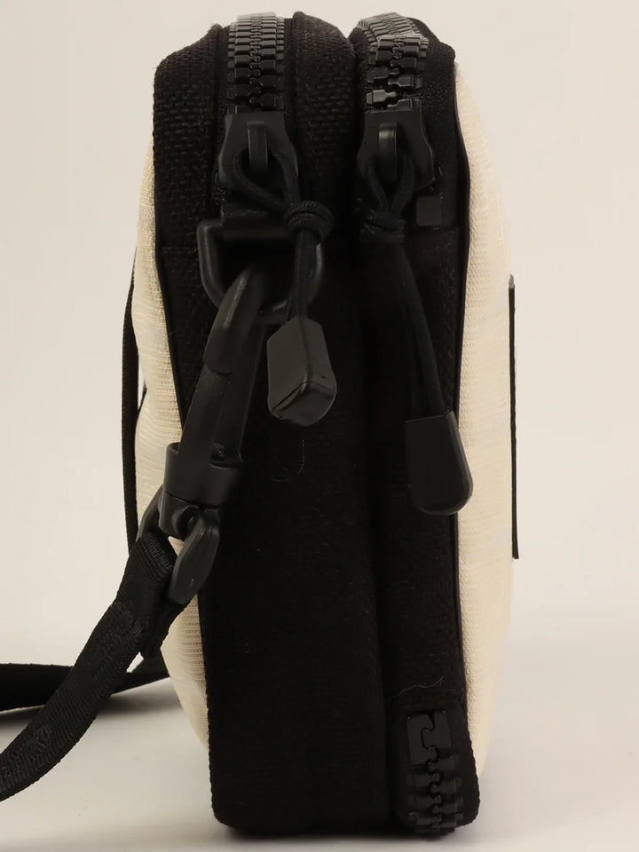 Chanel Around 2003 Made Sport Line Cc Mark Shoulder Bag Black/White