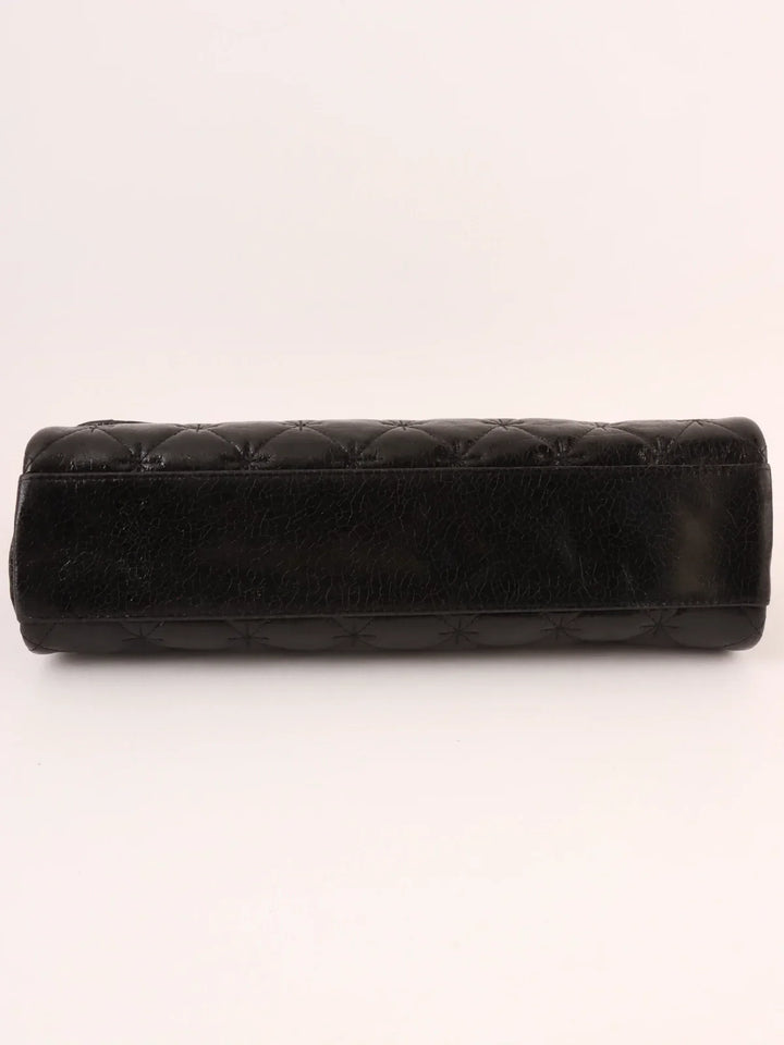 Chanel Around 2005 Made 2.55 Chain Shoulder Bag Black