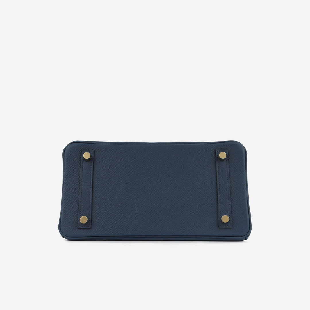 Birkin 25 - Bleu De Prusse/Bleu Indigo/Noir Epsom