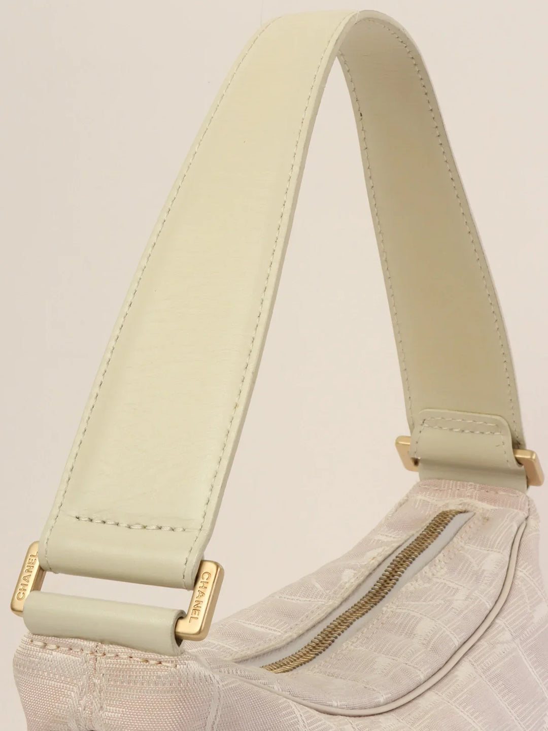 Chanel 2001 Made New Travel Nylon Shoulder Bag Pink/White