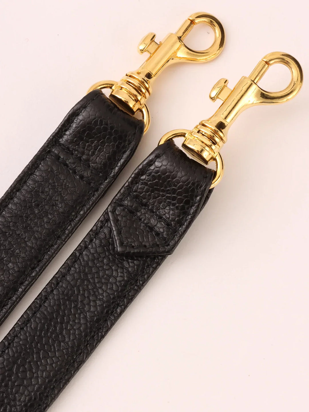 Chanel Around 1997 Made Caviar Skin Cc Mark Stitch 2Way Vanity Black