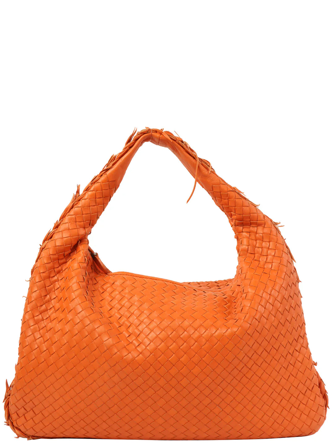 Bottega veneta Intrecciato Hobo Bag Orange