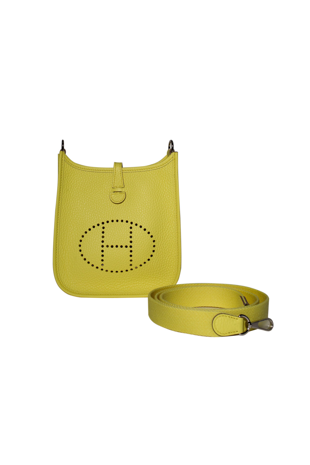 Hermes mini Evelyne amazone lime