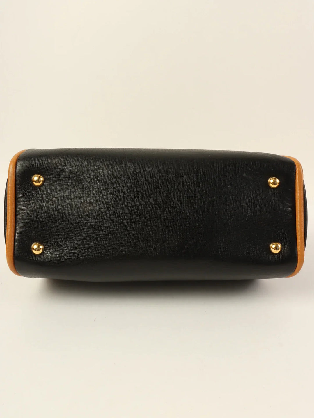 Top quality Dior Logo Plate 2Way Bag Black/Beige