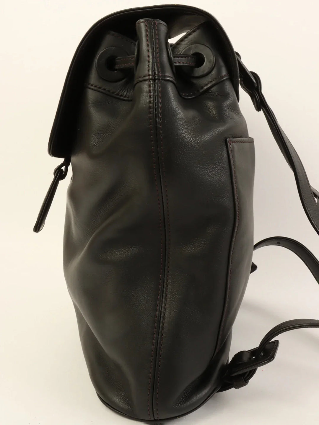 Top Quality Chanel Around 1998 Made Cc Mark Stitch Backpack Black