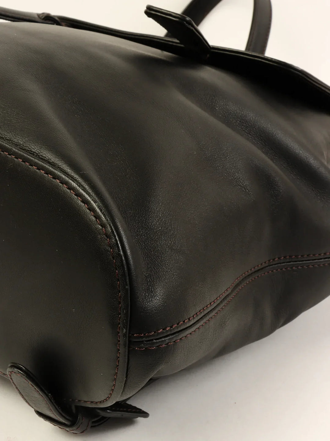 Top Quality Chanel Around 1998 Made Cc Mark Stitch Backpack Black
