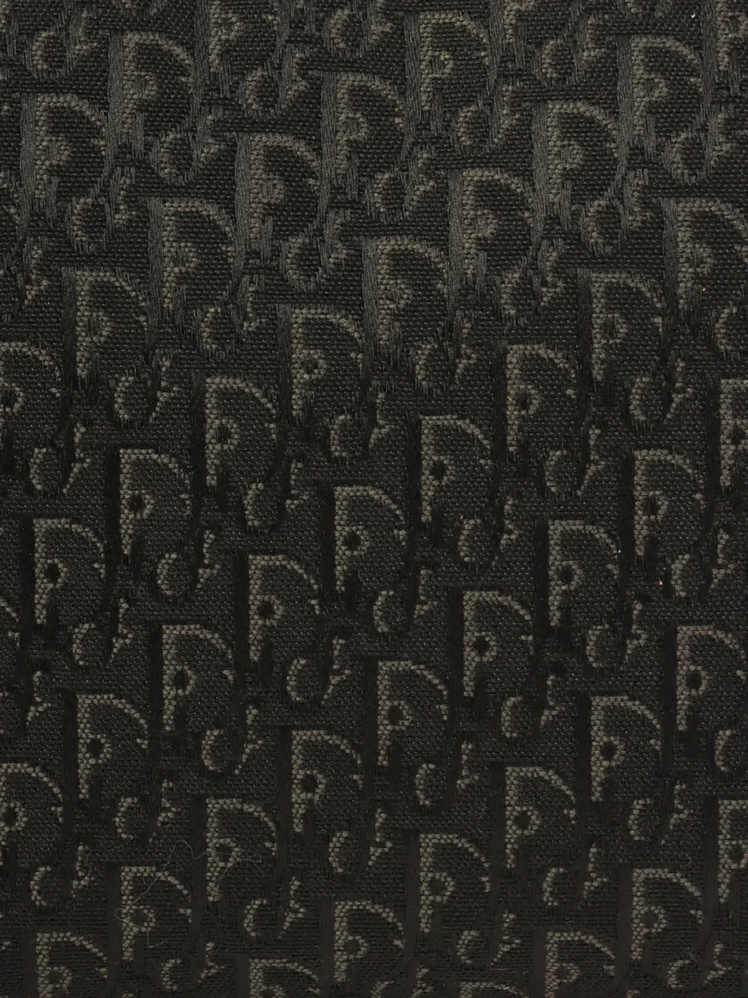 Top quality Dior Trotter Pattern Mini Top Handle Bag Black