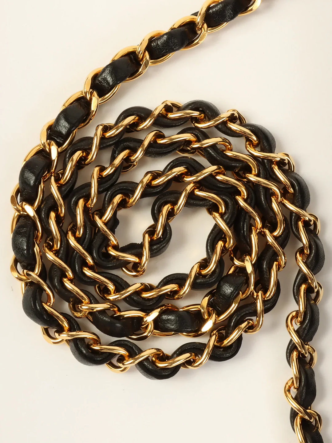 Chanel Around 1998 Made Full New Cc Mark Plate Chain Bag Mini Black