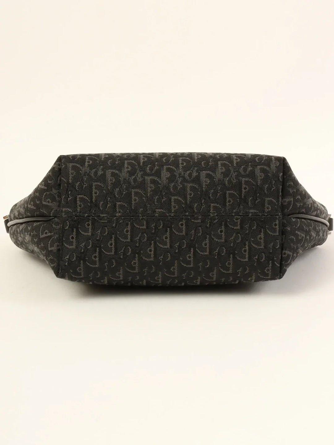 Top quality Dior Trotter Pattern Mini Top Handle Bag Black