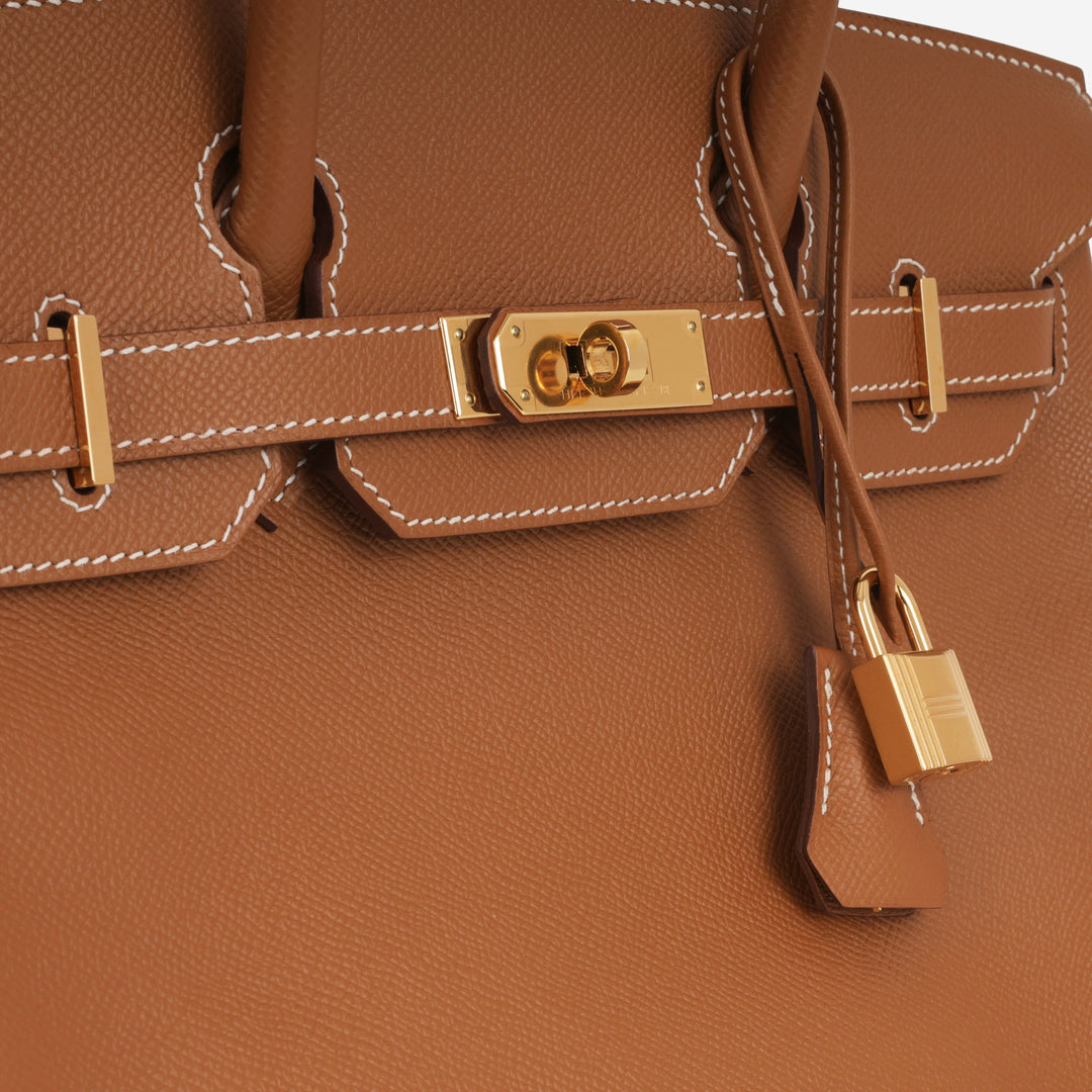 Birkin 30 - Gold Epsom