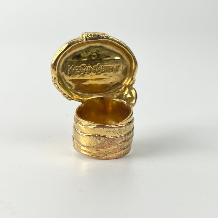Saint Laurent Cocktail Ring Pink