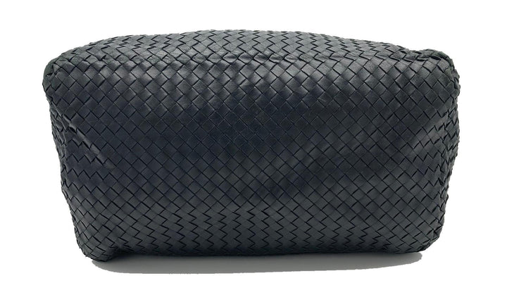 Bottega veneta Black Woven Leather Shoulder Bag Tote