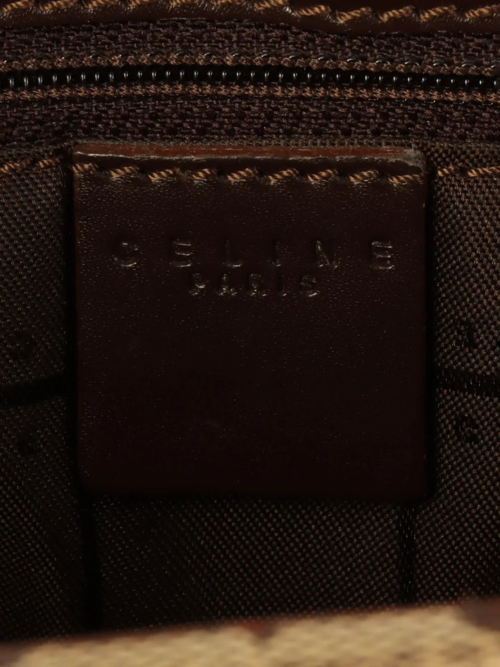 Celine C Macadam Pattern Tote Bag Brown