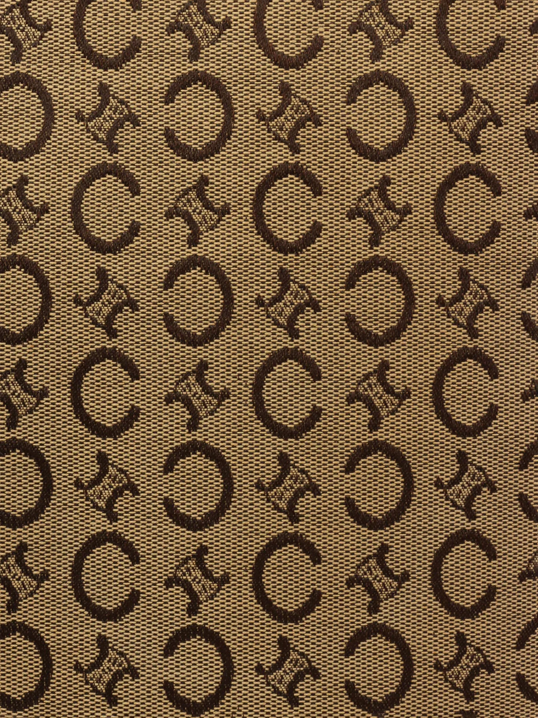 Celine C Macadam Pattern Tote Bag Brown