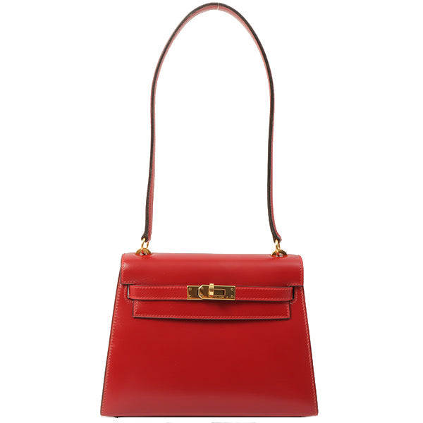 Top quality Hermes 1989 Made Kelly Bag Rouge Vif