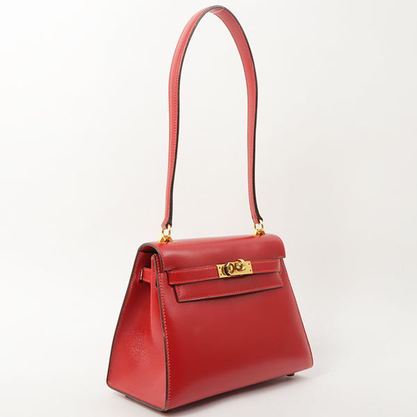 Top quality Hermes 1989 Made Kelly Bag Rouge Vif