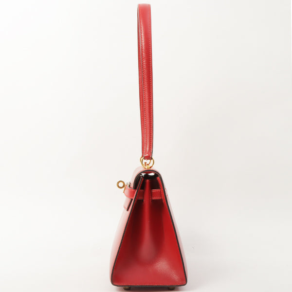 Top quality Hermes 1989 Made Kelly Bag Rouge Vif