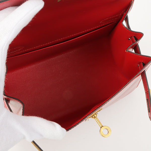 Top quality Hermes 1989 Made Kelly Bag Rouge Vif