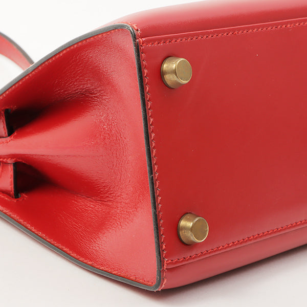 Top quality Hermes 1989 Made Kelly Bag Rouge Vif