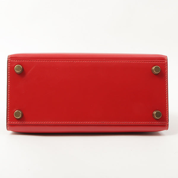 Top quality Hermes 1989 Made Kelly Bag Rouge Vif