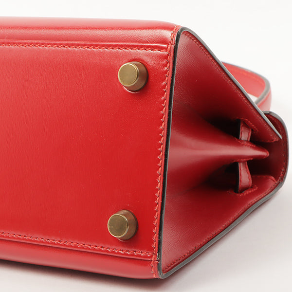 Top quality Hermes 1989 Made Kelly Bag Rouge Vif