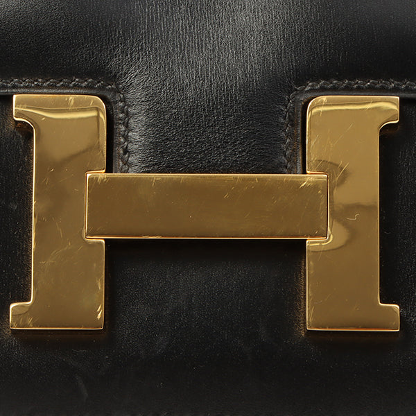 Top quality Hermes 1997 Made Constance 23Cm Black