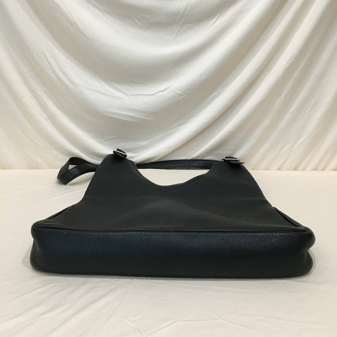 Top quality Hermes Black Leather SAC MASAI Shoulder Bag 32 Sku# 68929