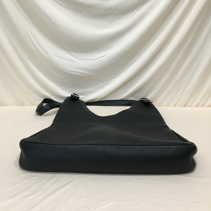 Top quality Hermes Black Leather SAC MASAI Shoulder Bag 32 Sku# 68929