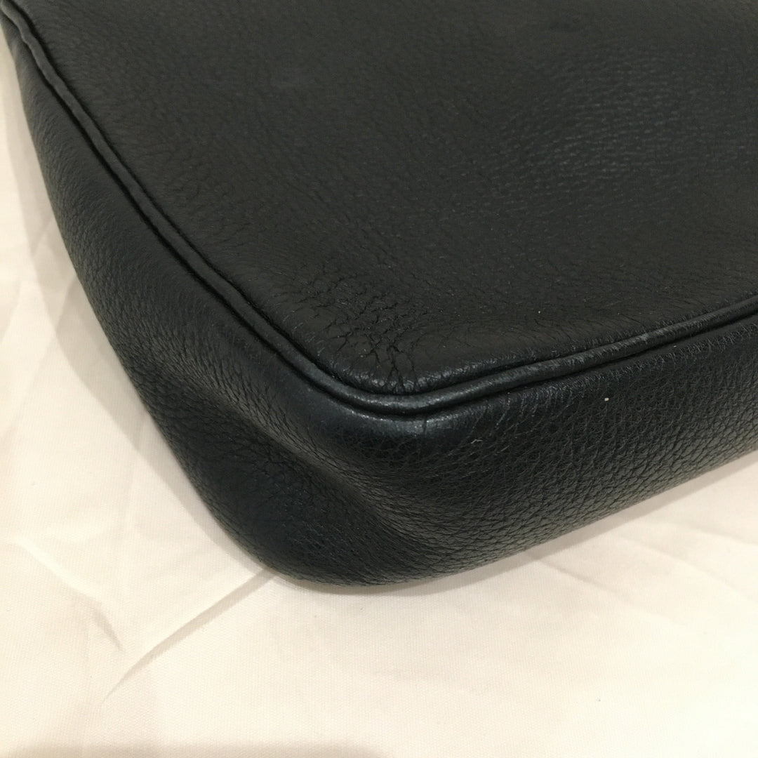 Top quality Hermes Black Leather SAC MASAI Shoulder Bag 32 Sku# 68929