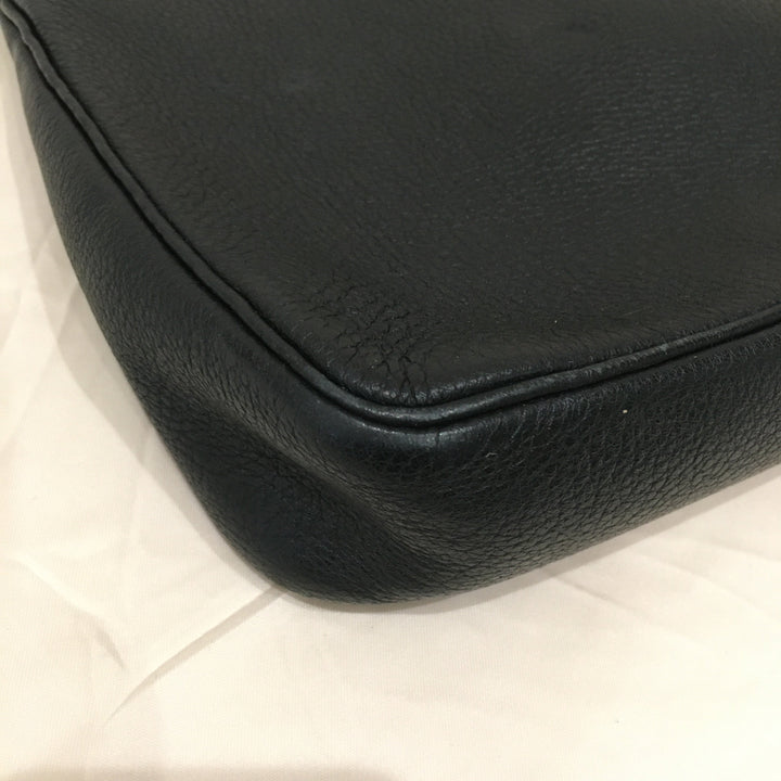 Top quality Hermes Black Leather SAC MASAI Shoulder Bag 32 Sku# 68929