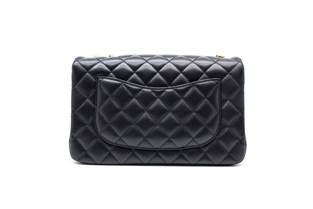 Top Quality Chanel AS4064 B10716 Top Quality Chanel 23S Flap Bag  Black / 94305 Lambskin Shoulder Bags Ghw