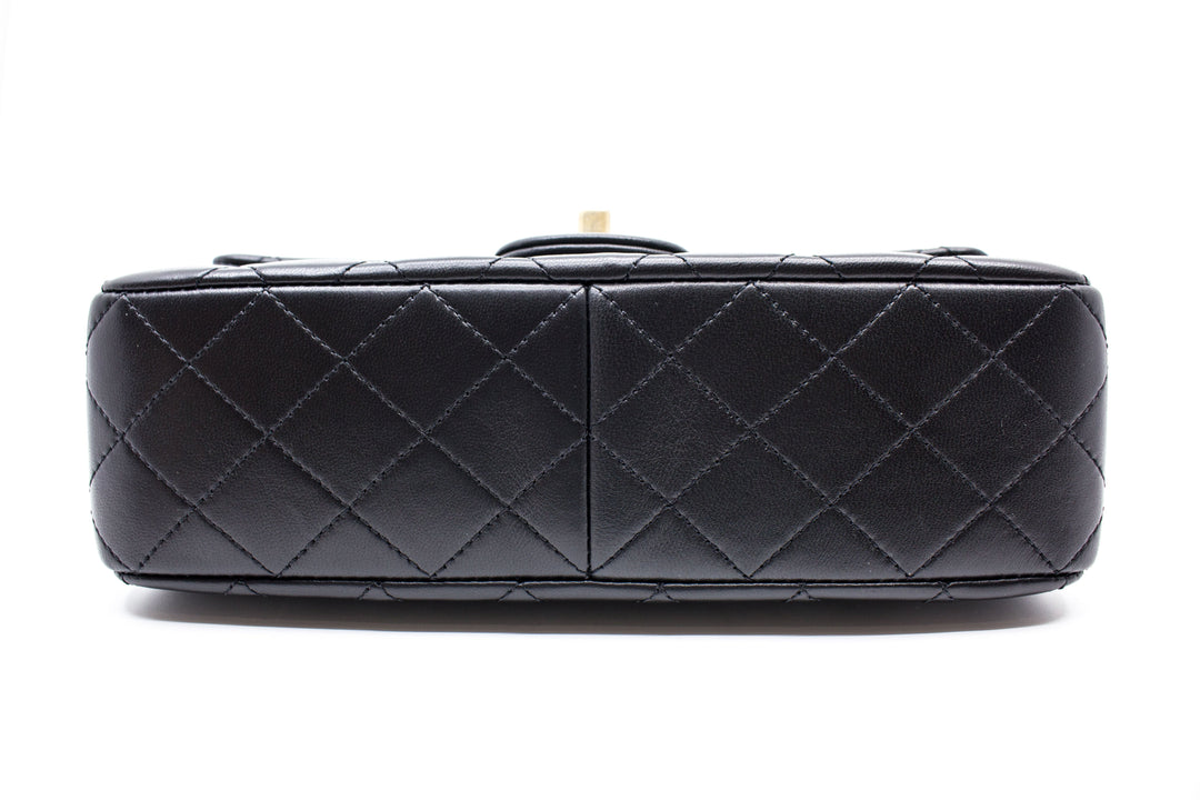 Top Quality Chanel AS4064 B10716 Top Quality Chanel 23S Flap Bag  Black / 94305 Lambskin Shoulder Bags Ghw