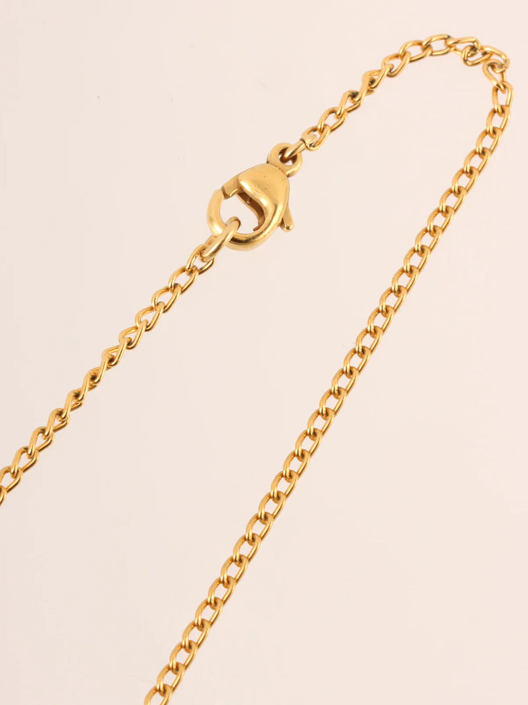 Chanel 2002 Made Rhinestone Cc Mark Plate Necklace Gold/Purple/Black